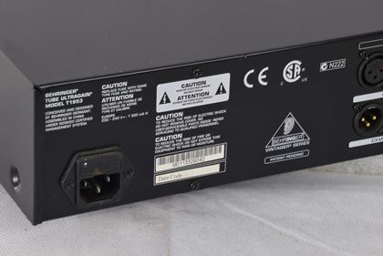 Behringer-T1953 Tube Ultragain Mic PreAmp